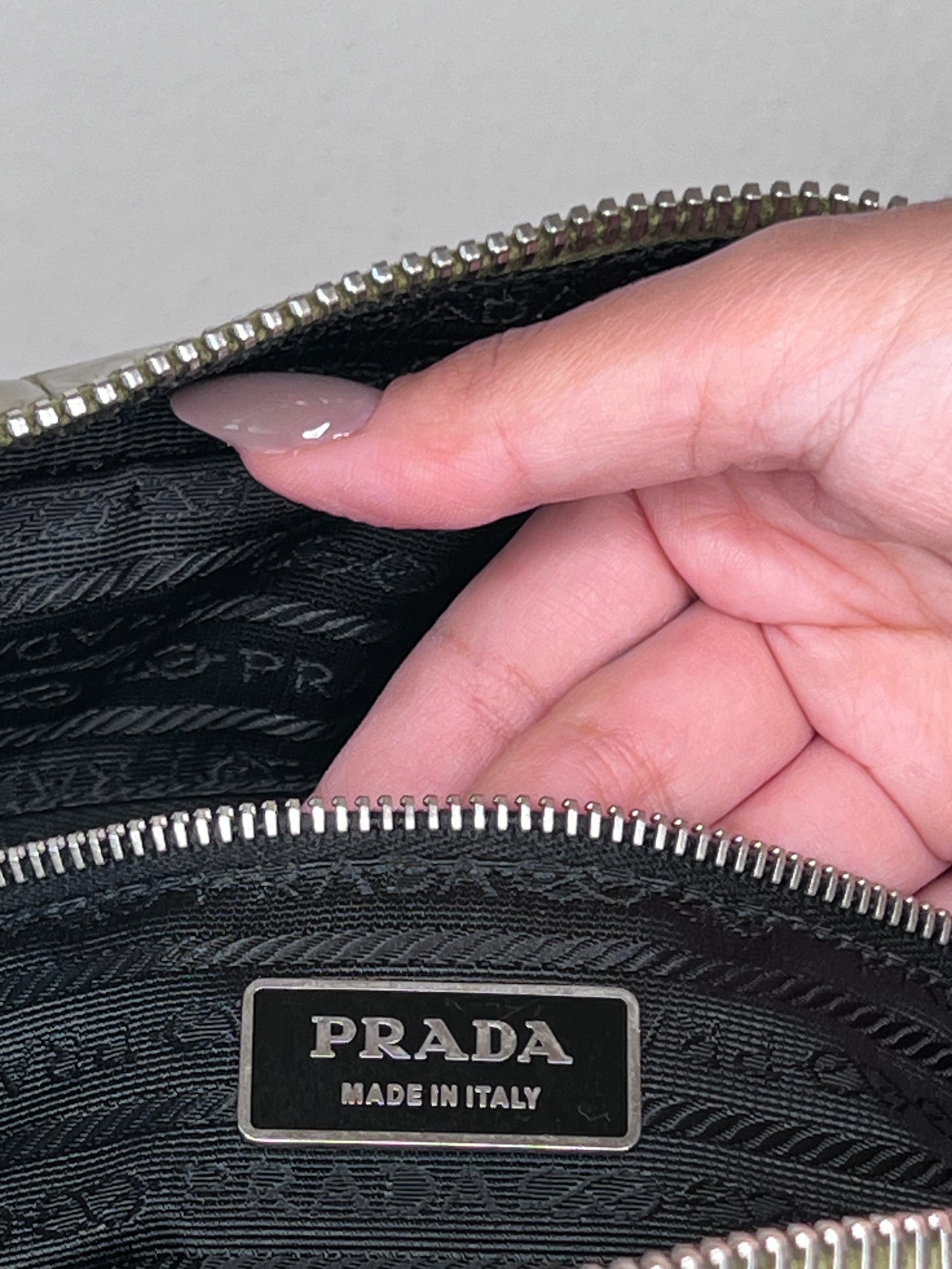 Bauletto Prada Verde