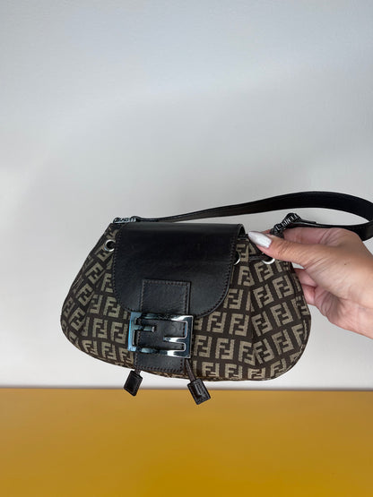 Fendi Mini Baguette Brown