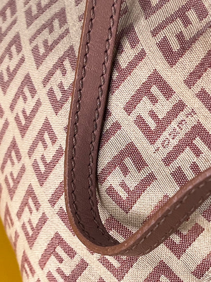 Fendi Mini Baguette Zucchino Rosa