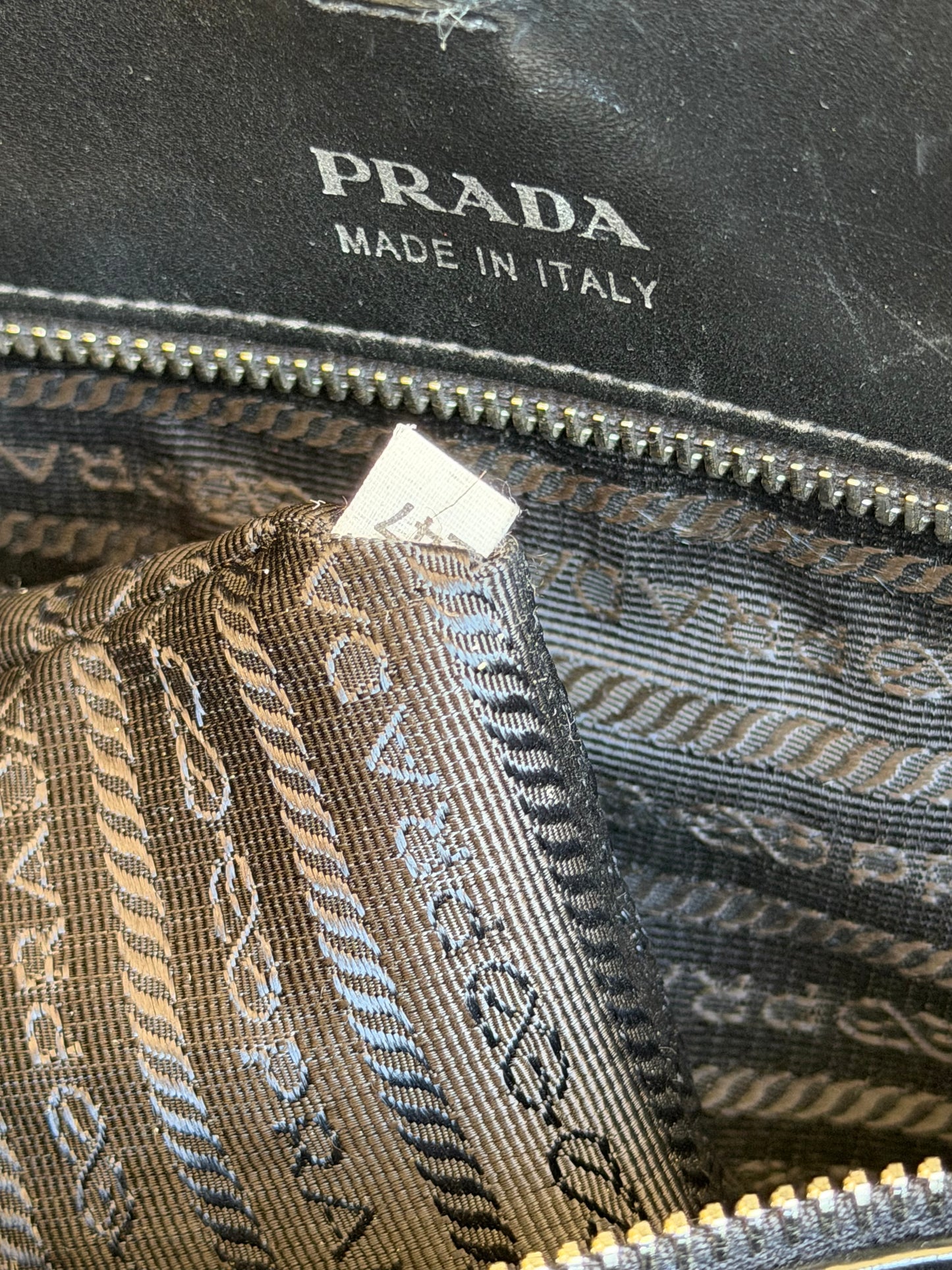 Prada soft calf nera