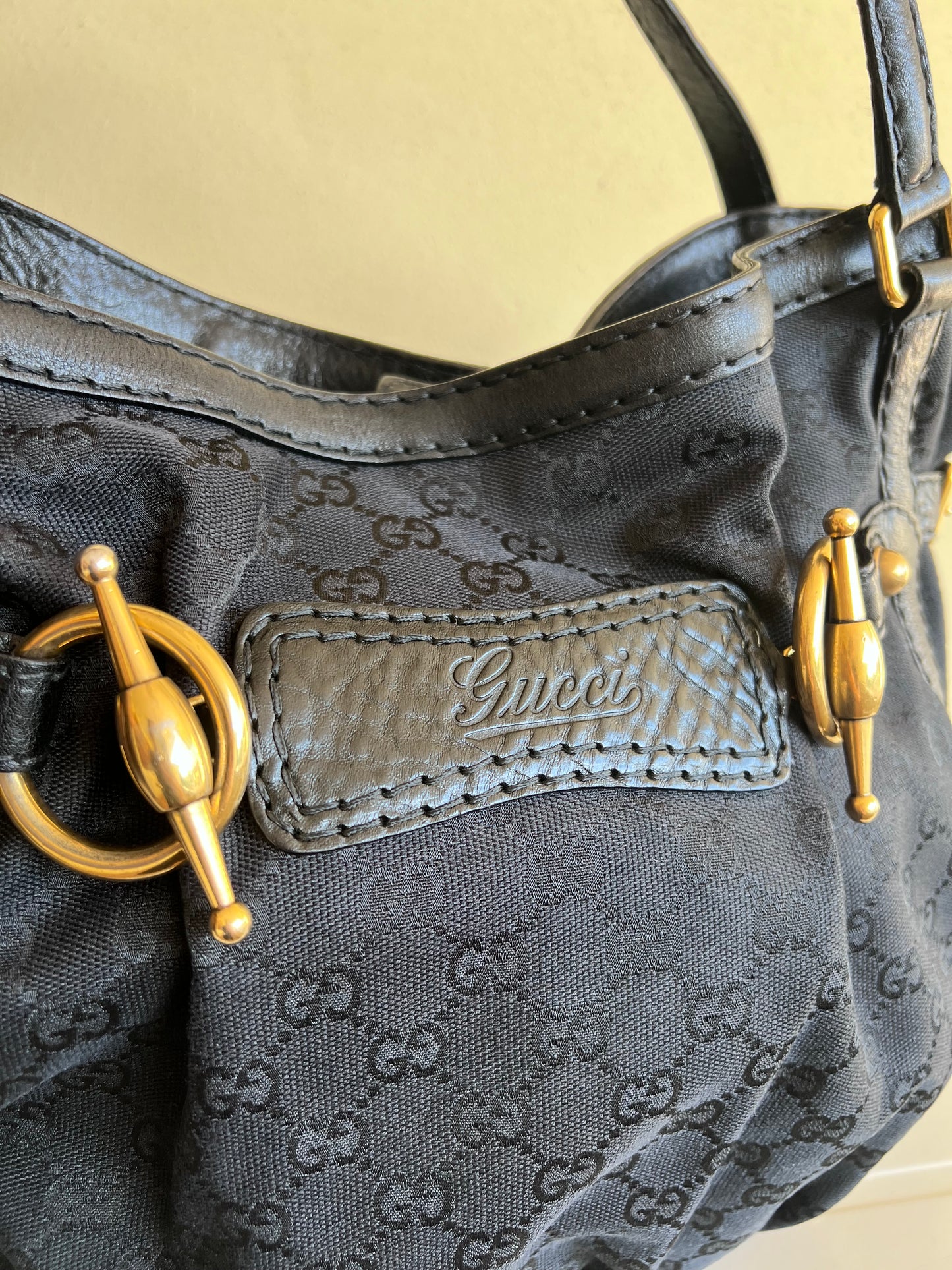 Gucci Jockey GG nera