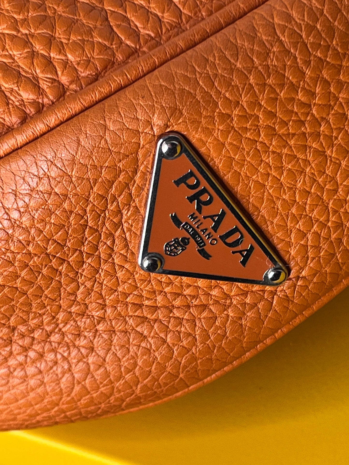 Prada Half Moon Orange