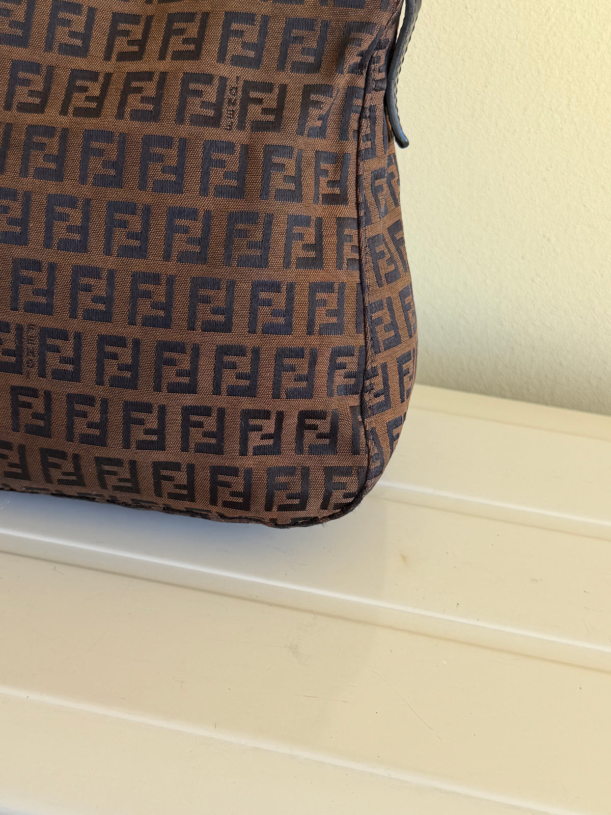 Fendi Mamma Baguette Zucchino Marrone
