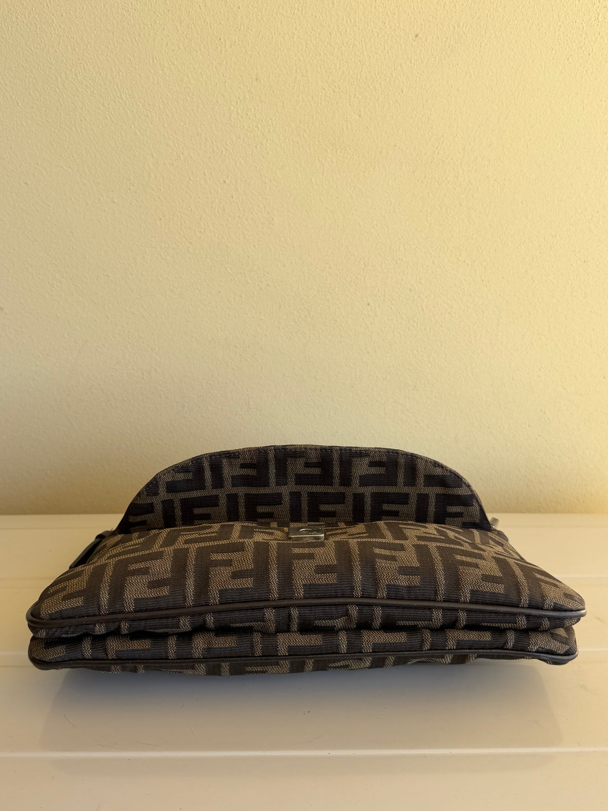 Fendi baguette double flap