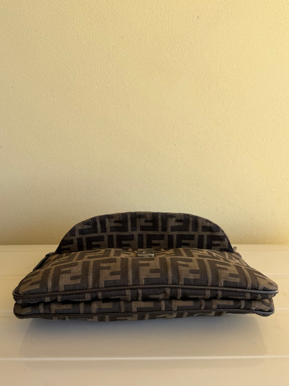 Fendi baguette double flap