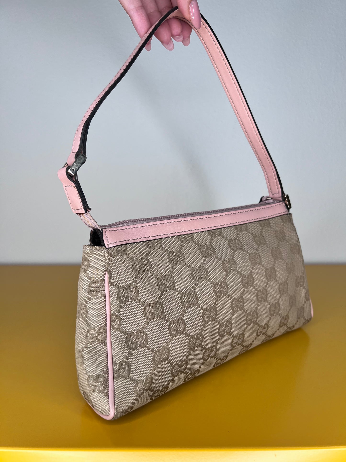 Gucci Mini Pochette Abbey Rosa