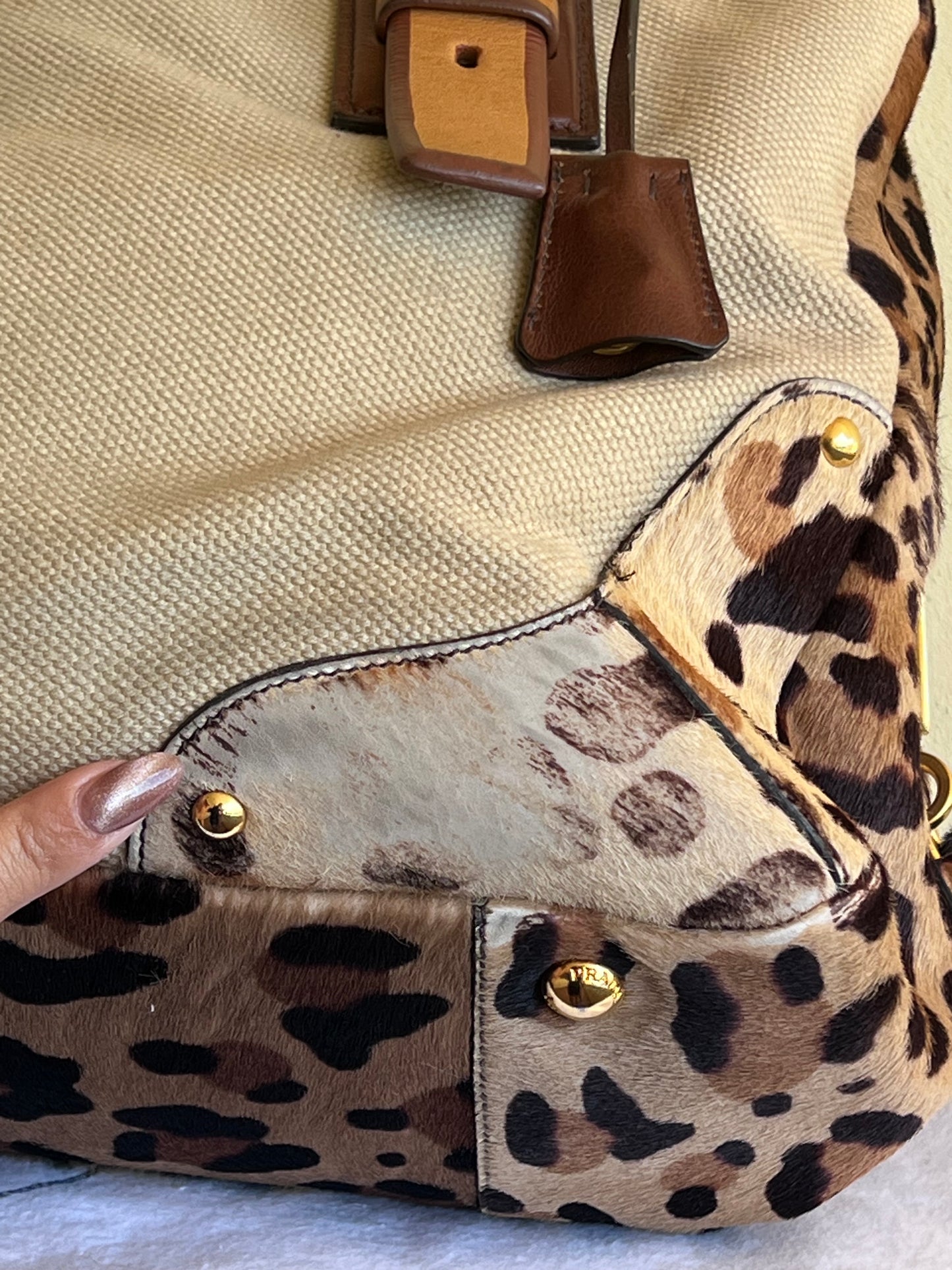 Prada Tote Animalier