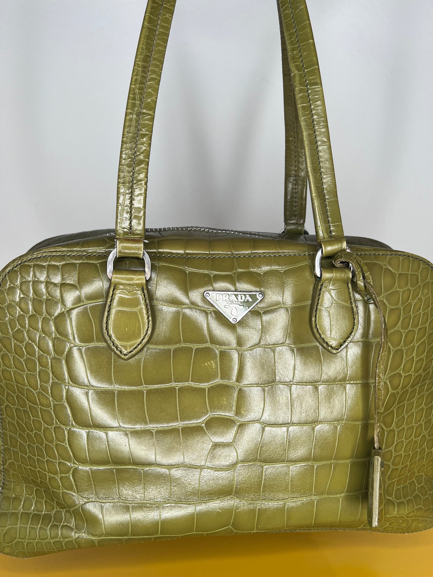 Bauletto Prada Verde