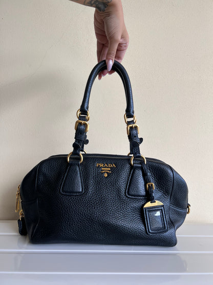 Prada Bowling bag gold hardware