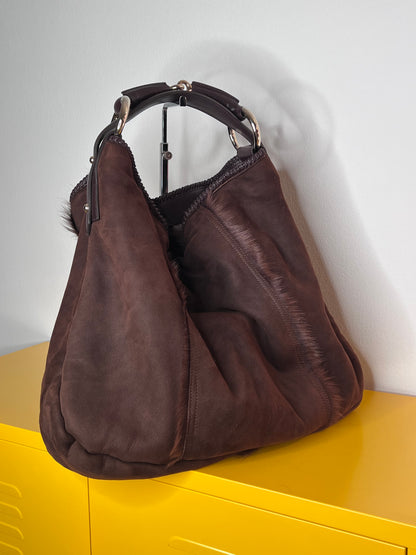 Gucci Horsebit shearling