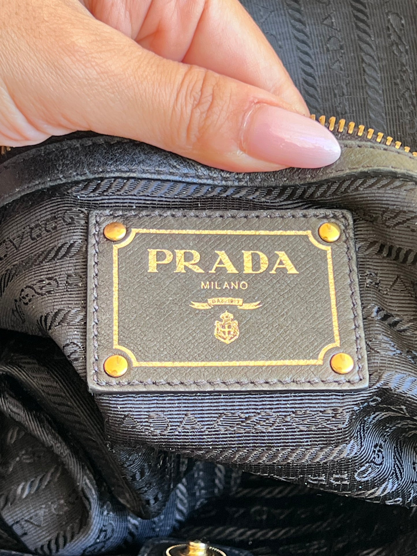 Prada tote nera