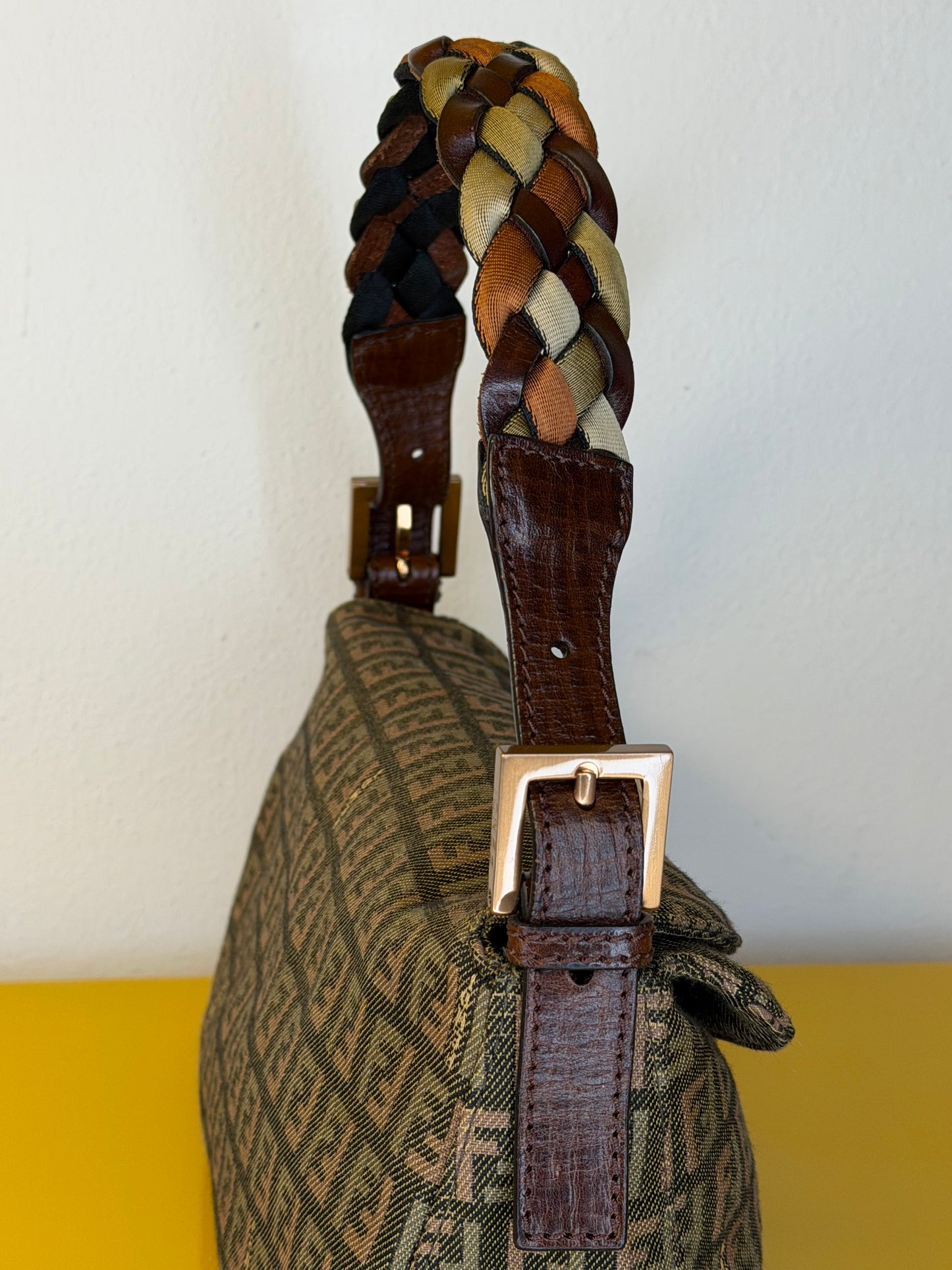 Fendi Baguette Double Flap