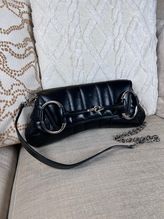 Gucci Horsebit chain in pelle