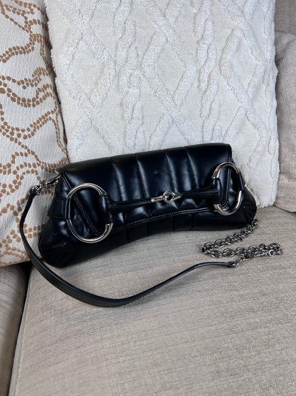 Gucci Horsebit chain in pelle