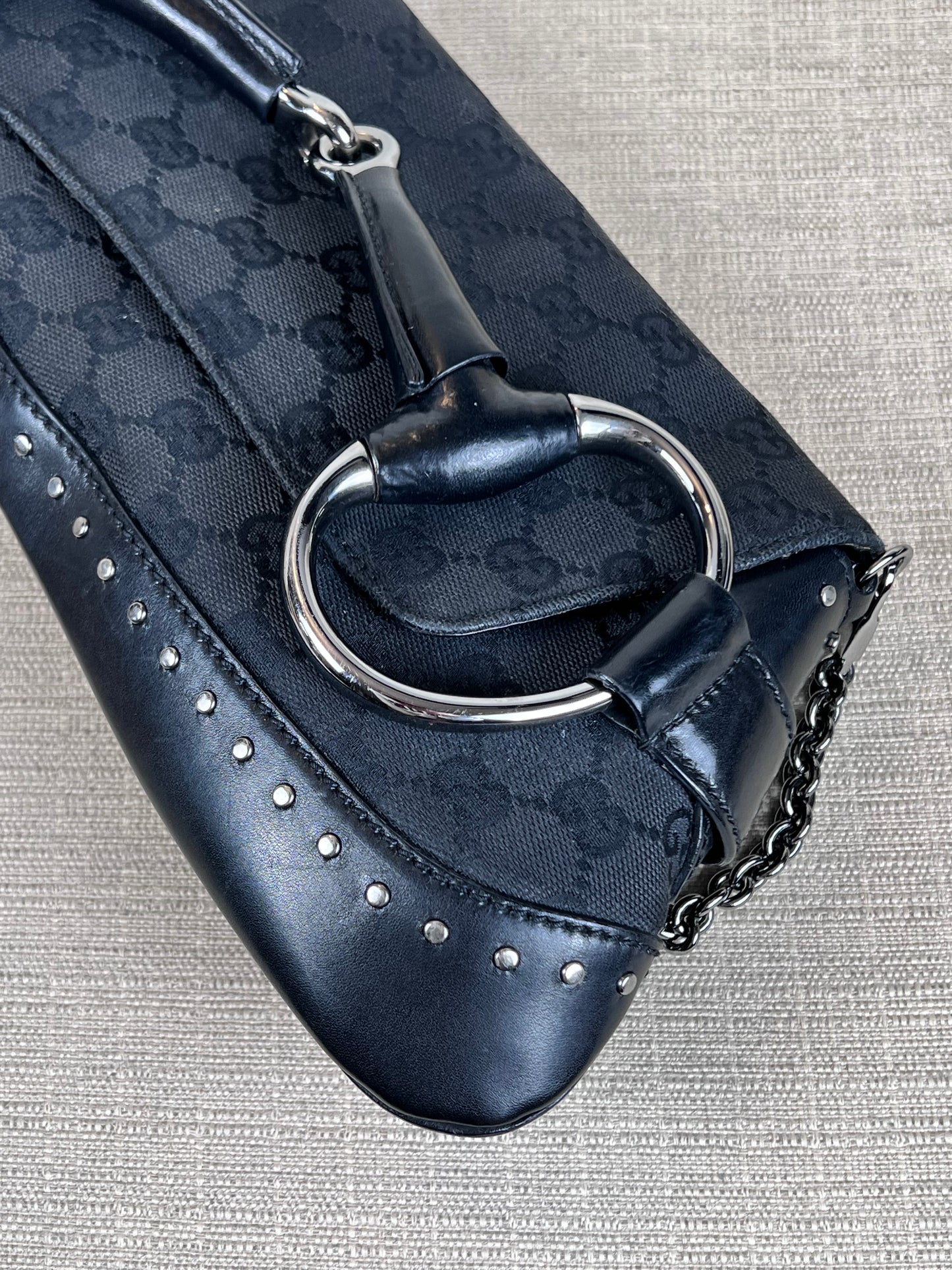 Gucci Horsebit chain with rivets