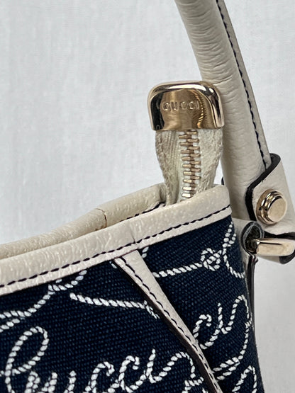 Gucci abbey denim baguette
