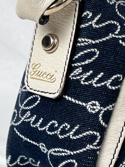 Gucci abbey denim baguette