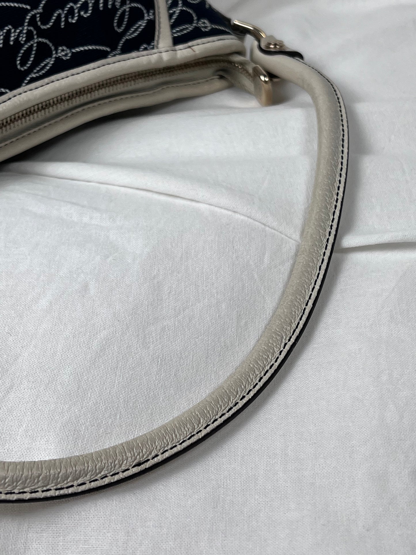Gucci abbey denim baguette