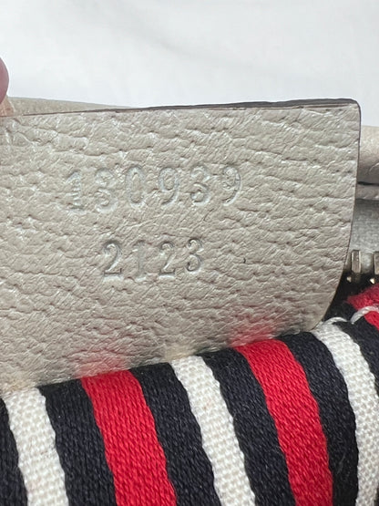 Gucci abbey denim baguette