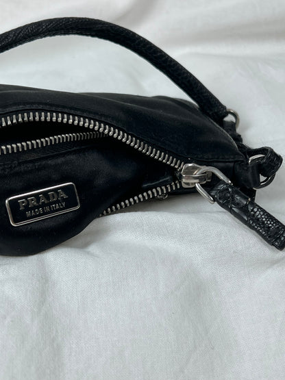 Prada Satin/Strass pochette