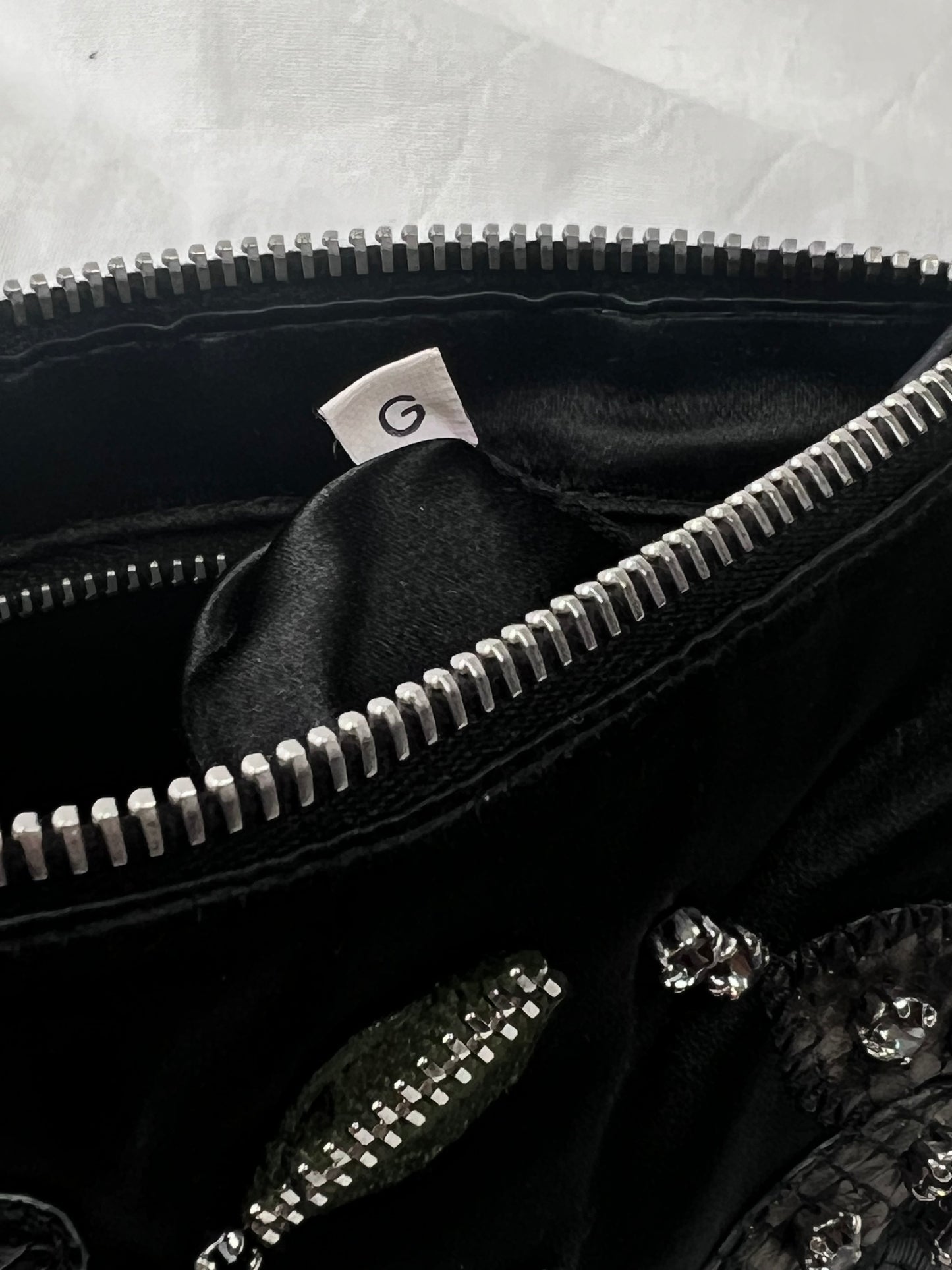 Prada Satin/Strass pochette