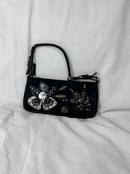 Prada Satin/Strass pochette