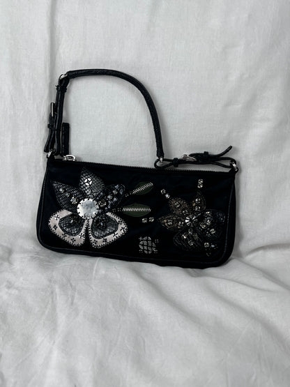 Prada Satin/Strass pochette