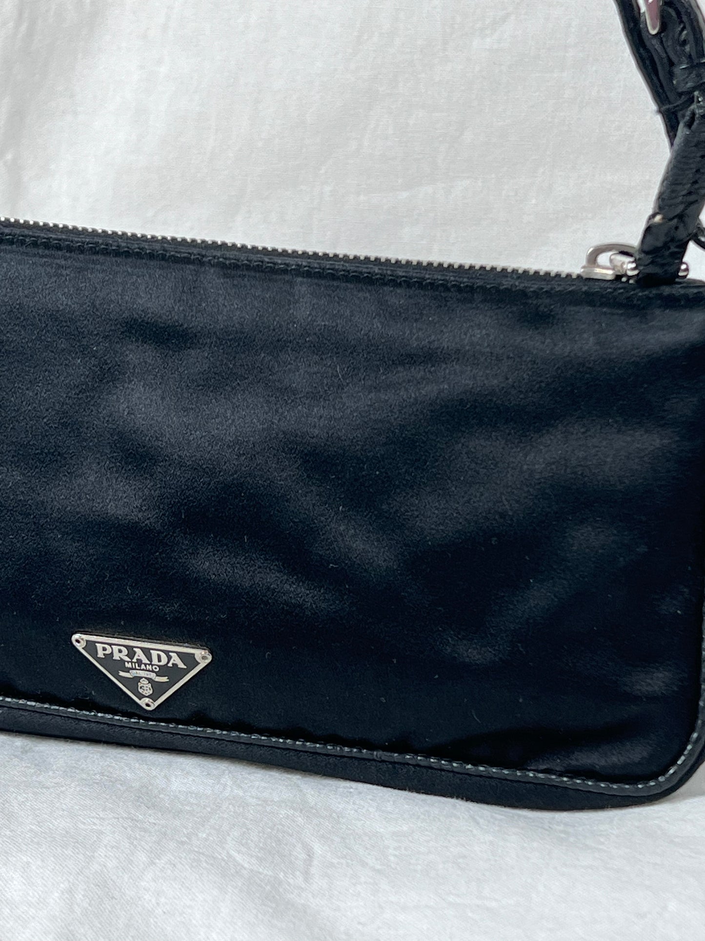 Prada Satin/Strass pochette