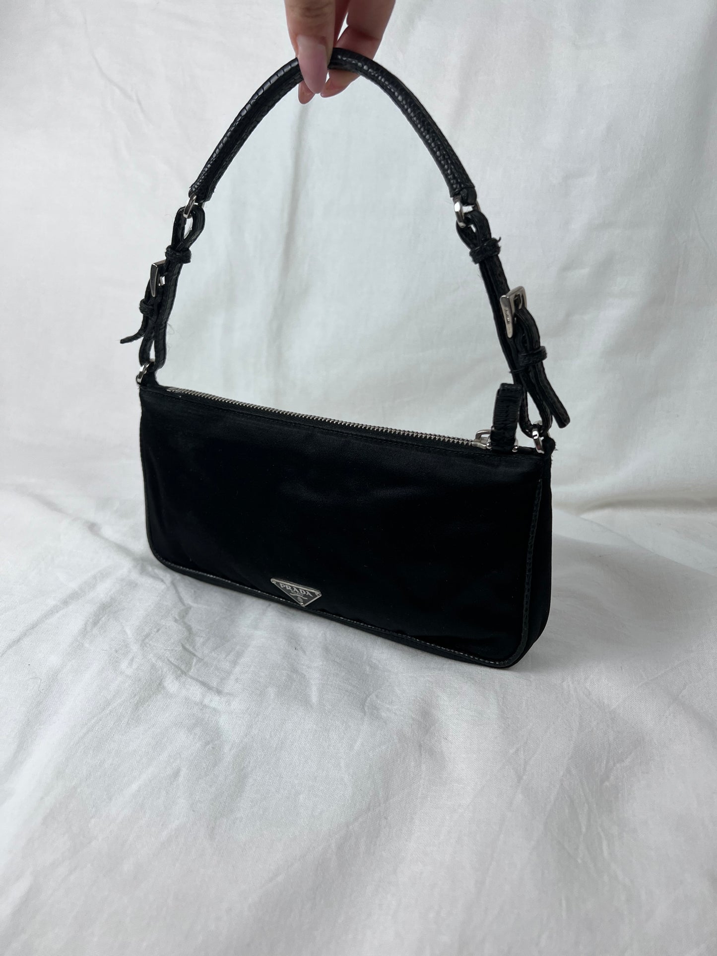 Prada Satin/Strass pochette