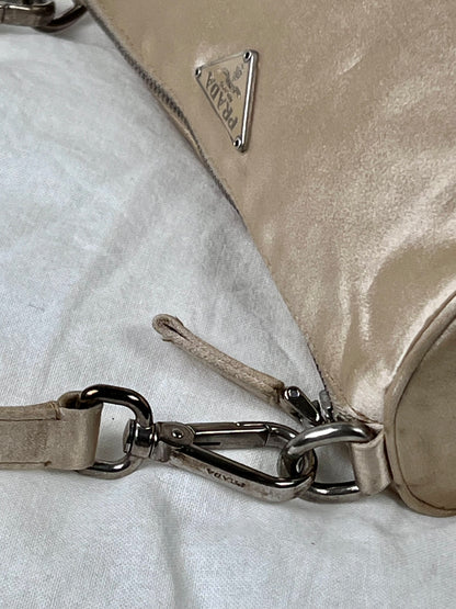 Prada satin pochette