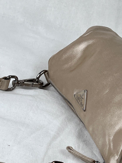 Prada satin pochette