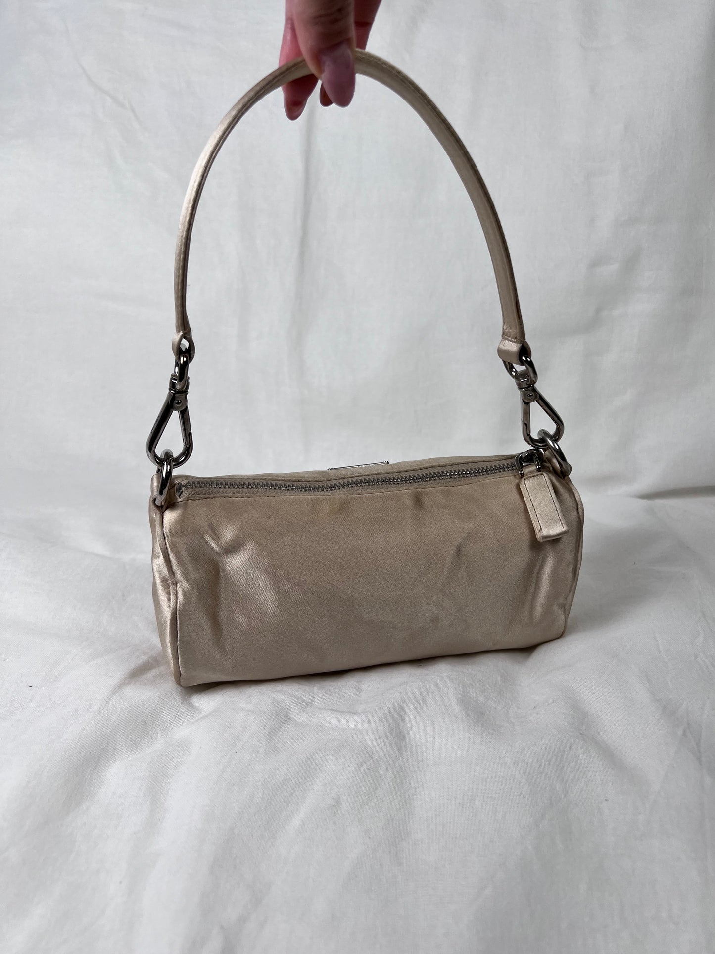 Prada satin pochette