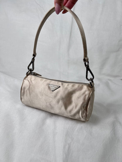 Prada satin pochette