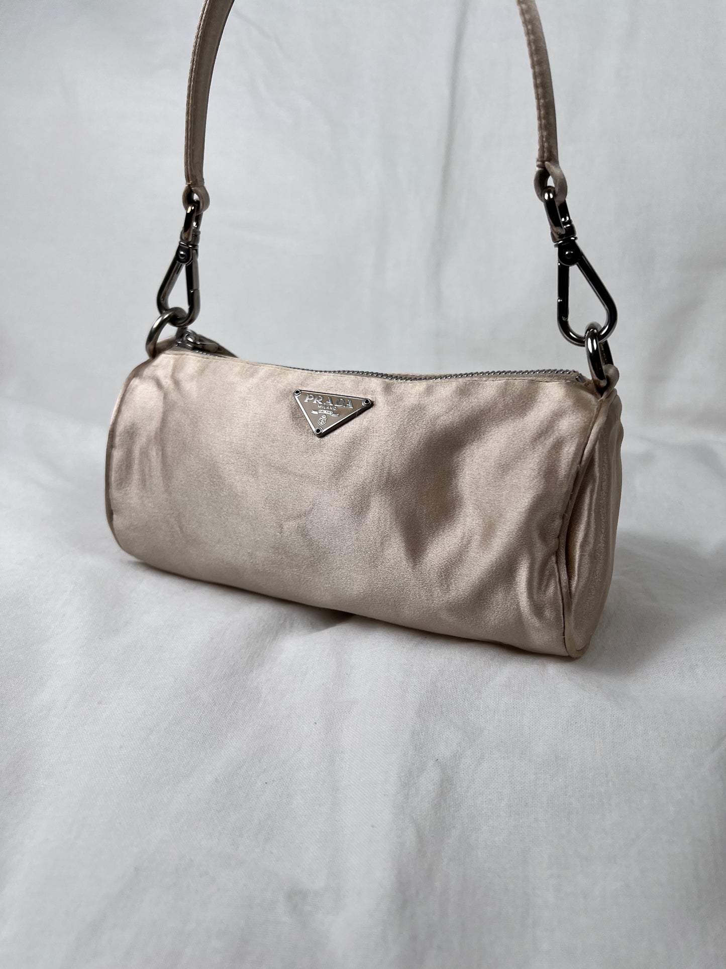 Prada satin pochette