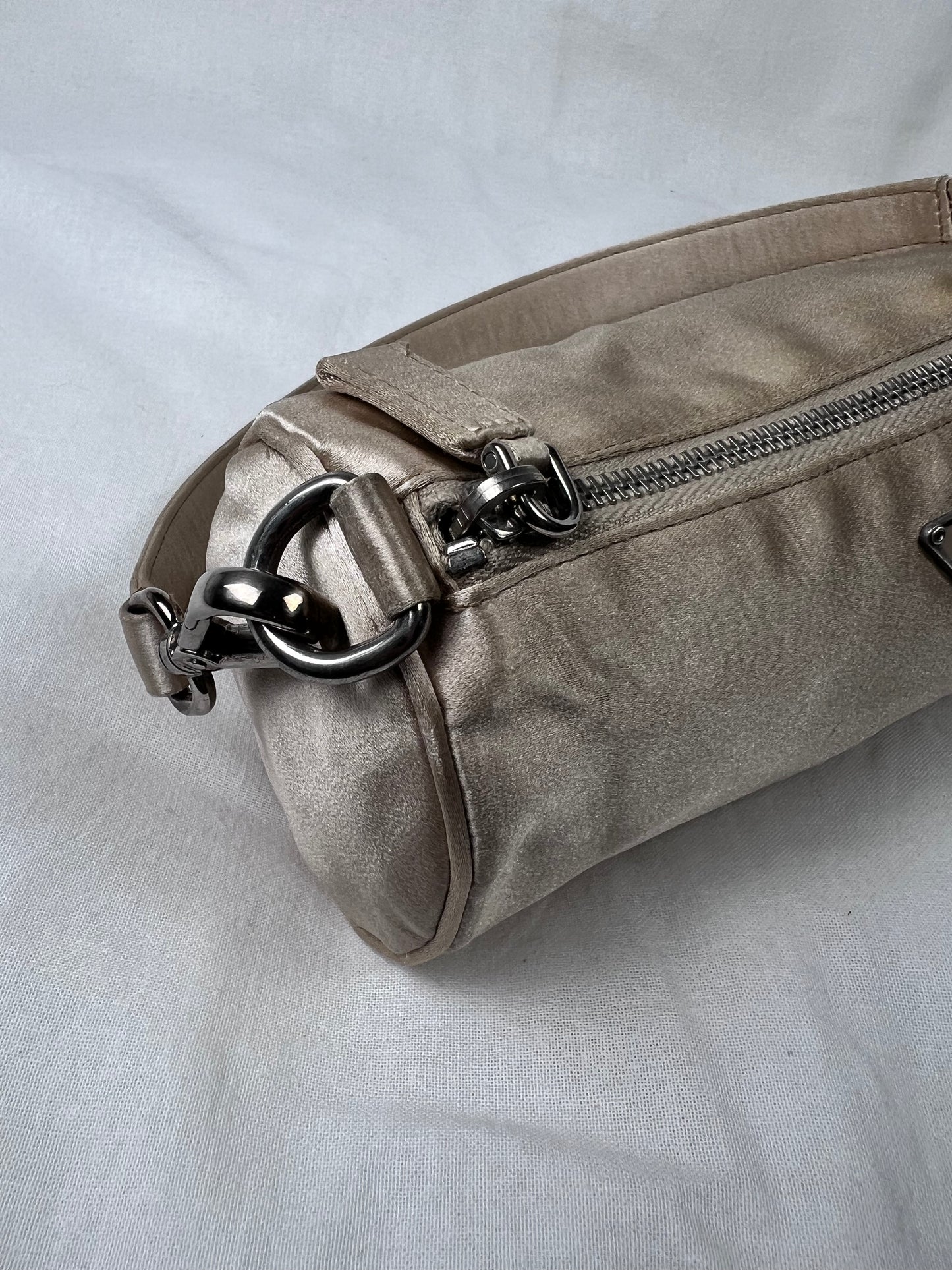 Prada satin pochette