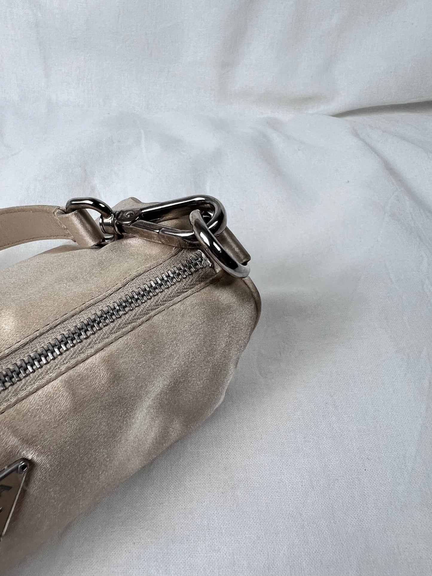 Prada satin pochette