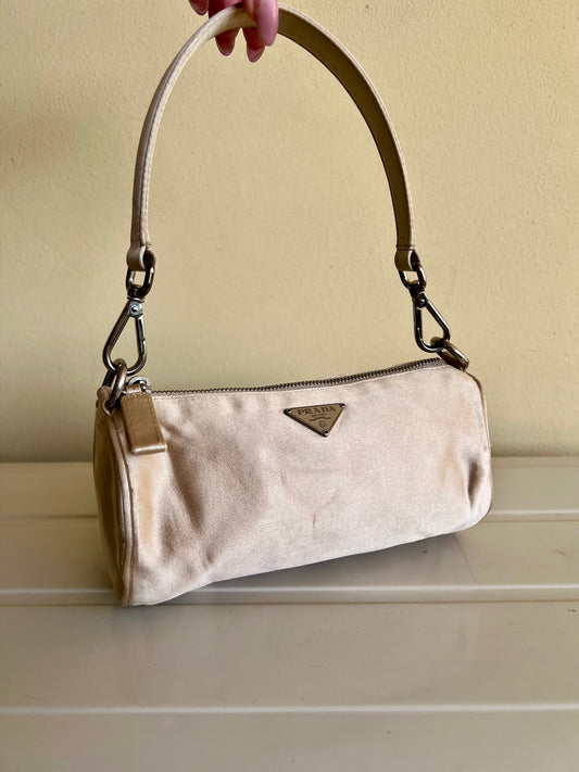 Prada satin pochette
