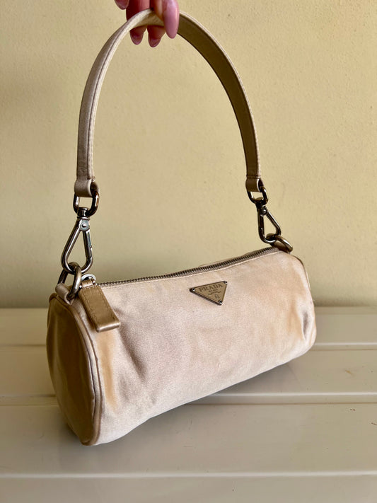 Prada satin pochette