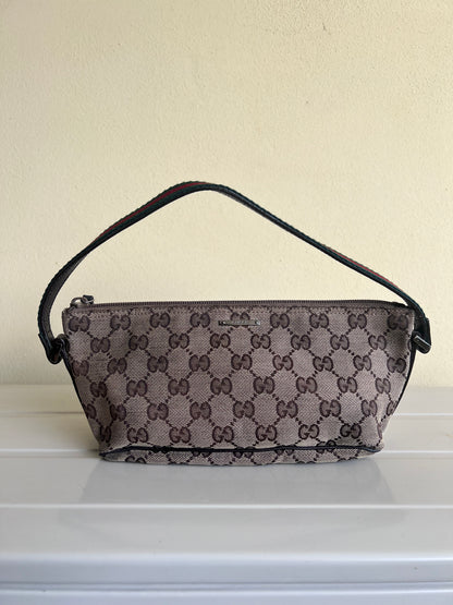 Gucci Boat Bag classic monogram