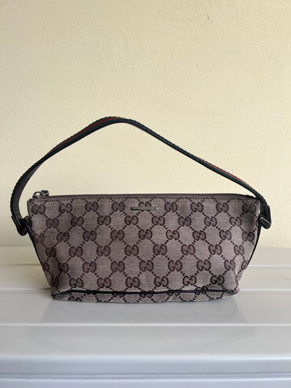 Gucci Boat Bag classic monogram