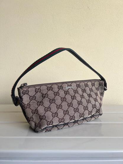 Gucci Boat Bag classic monogram