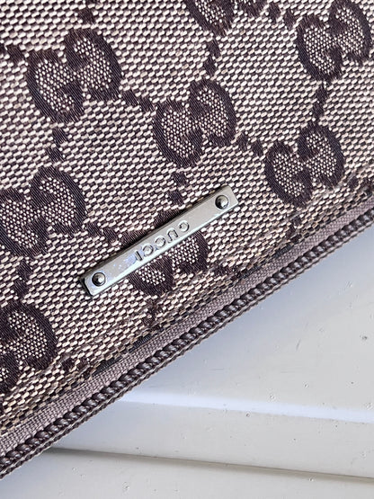 Gucci Boat Bag classic monogram