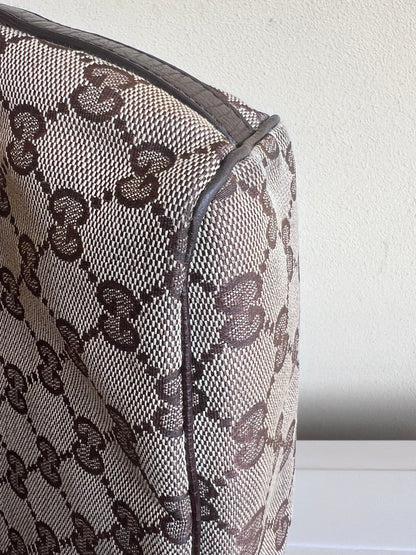 Gucci Boat Bag classic monogram