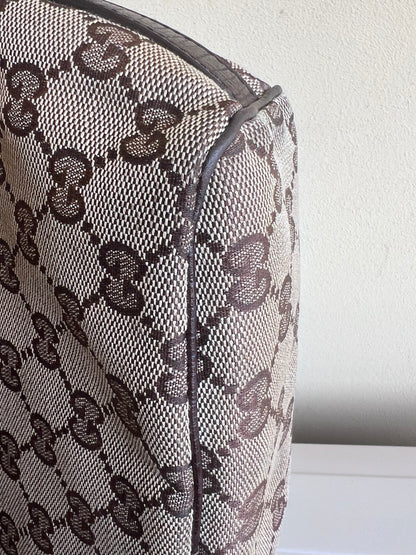 Gucci Boat Bag classic monogram