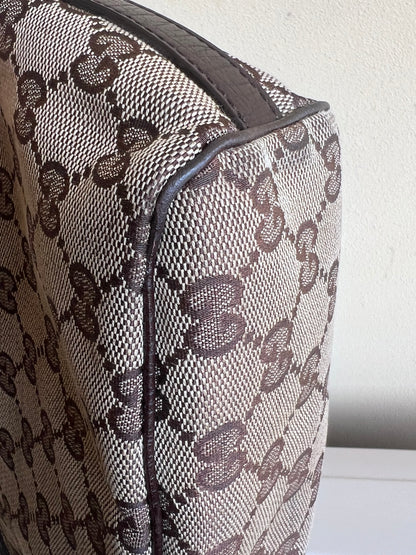 Gucci Boat Bag classic monogram