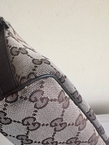 Gucci Boat Bag classic monogram
