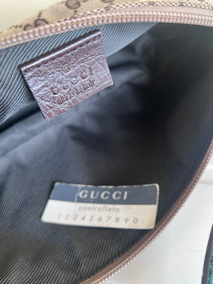 Gucci Boat Bag classic monogram