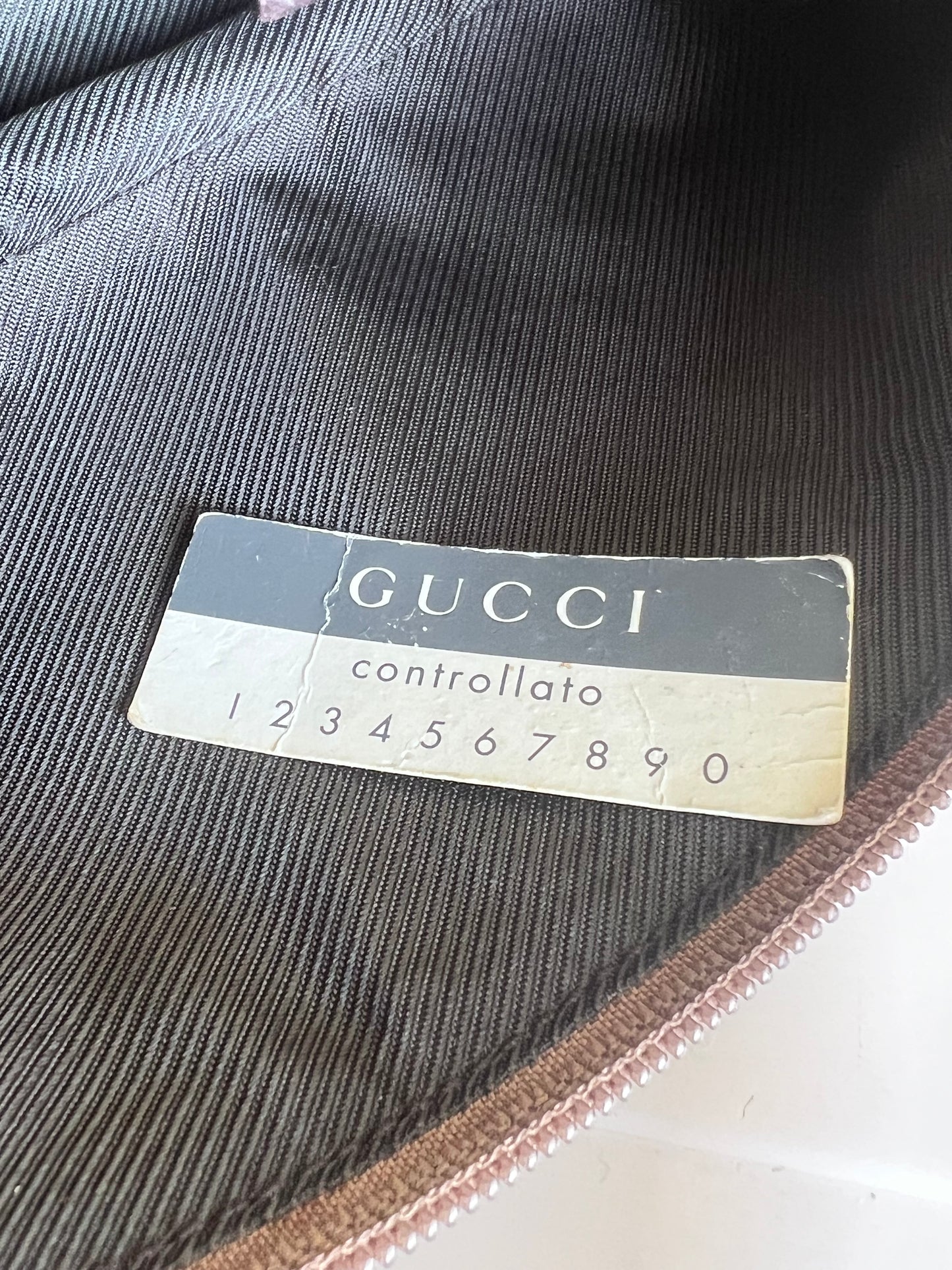 Gucci Boat Bag classic monogram