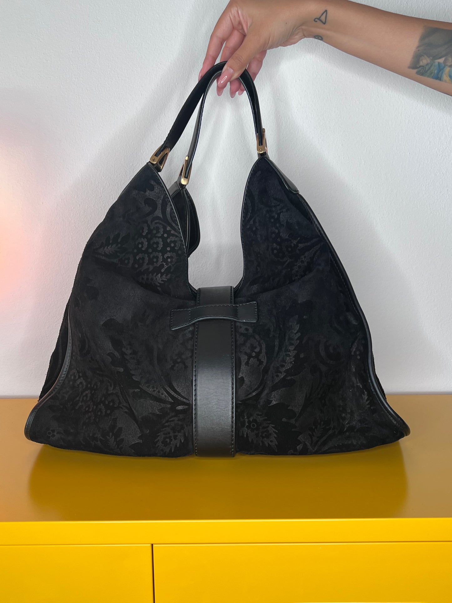 Gucci Soft Stirrup black