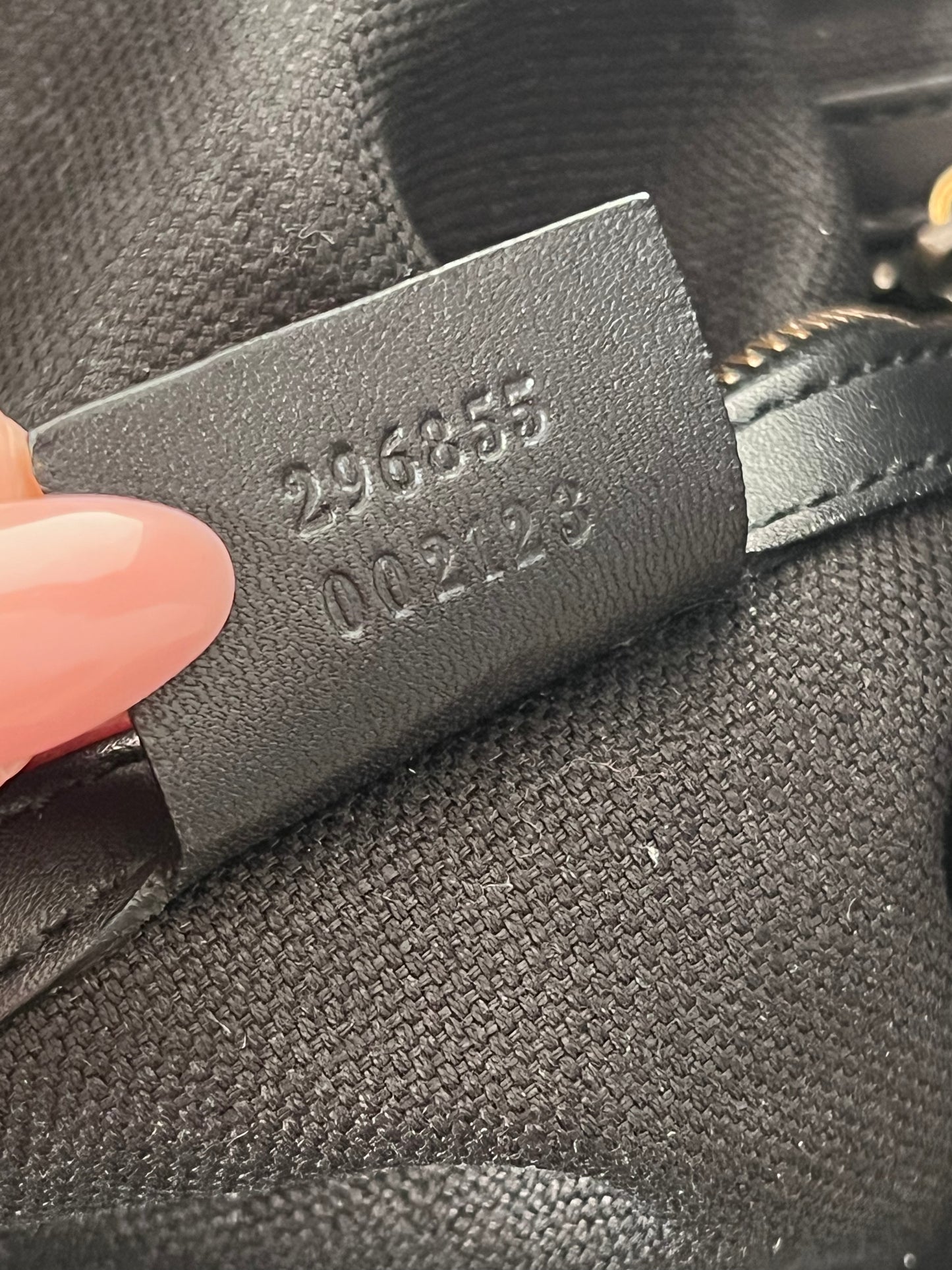 Gucci Soft Stirrup black